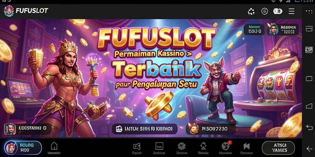 Tampilan menarik dari gameplay Kasino FUFUSLOT.