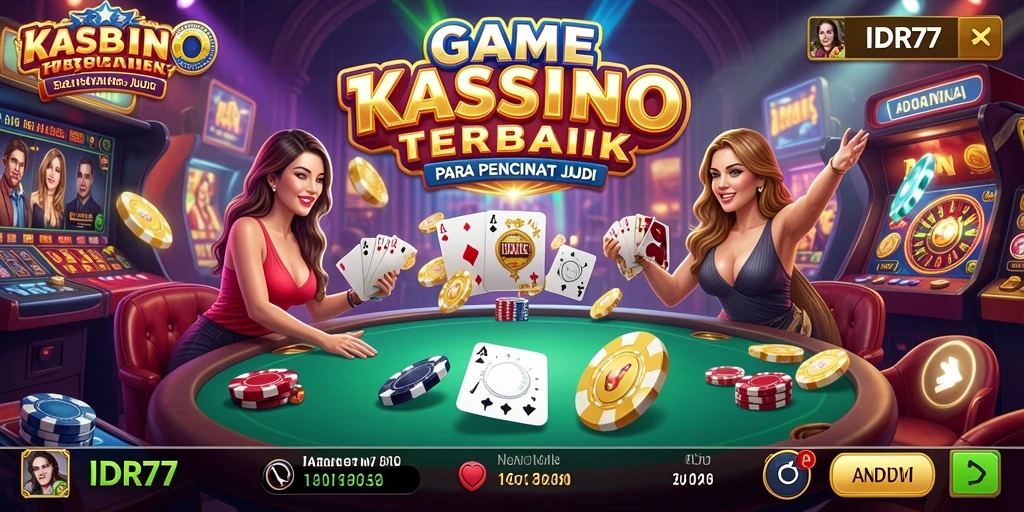 Gameplay Kasino IDR77 yang seru dan interaktif.