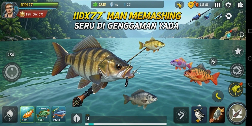 Tangkapan ikan besar di <strong>IDX777</strong> dengan tampilan grafis yang memukau.