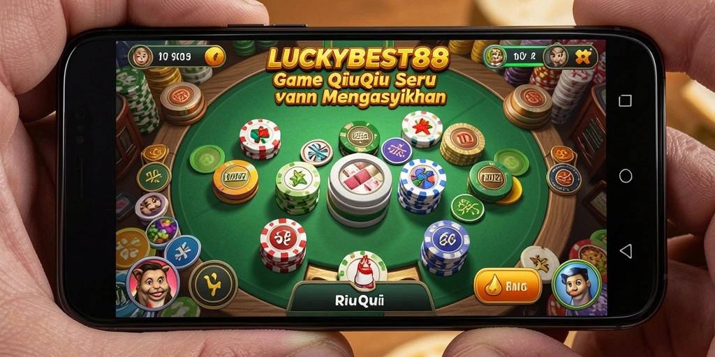 Tampilan gameplay seru dalam LUCKYBEST88 untuk QiuQiu.