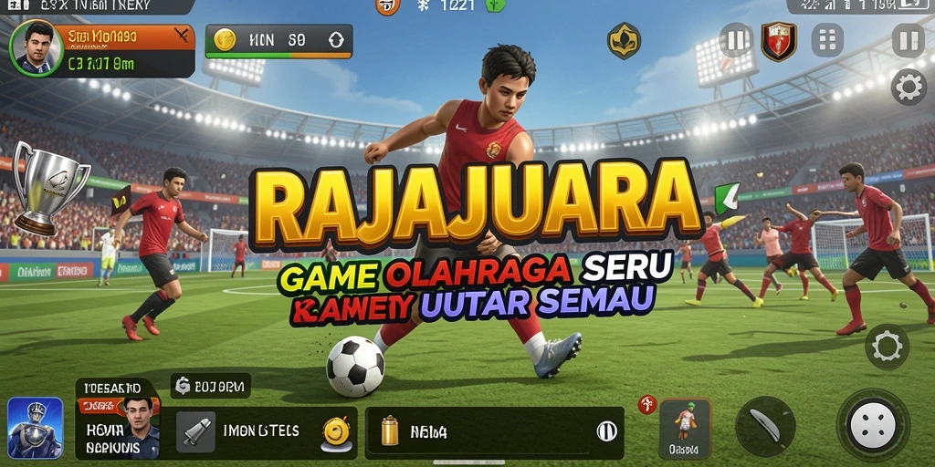 Tampilan gameplay RAJAJUARA yang menarik dan menegangkan.